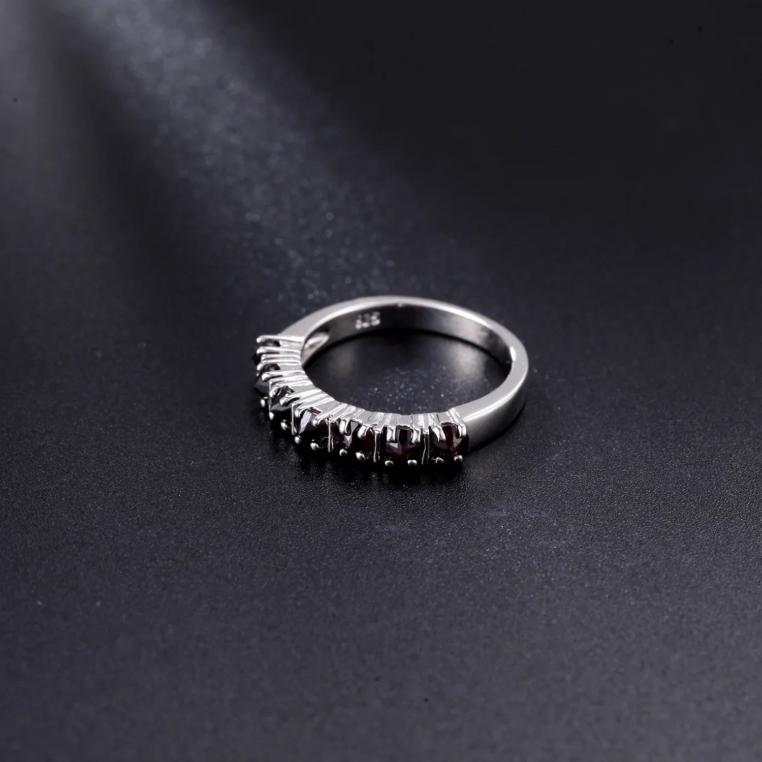 GEM'S BALLET  Wedding Rings Gemstone 585 14K 10K 18K Gold Rings for Women Stackable Ring Eternity Band Silver 925 Silver Jewelry